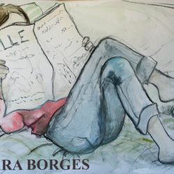 Dibujo de Clara Borges 1ª pintura y dibujos